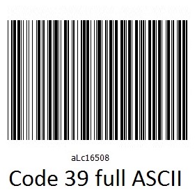 Code 39 Full ASCII